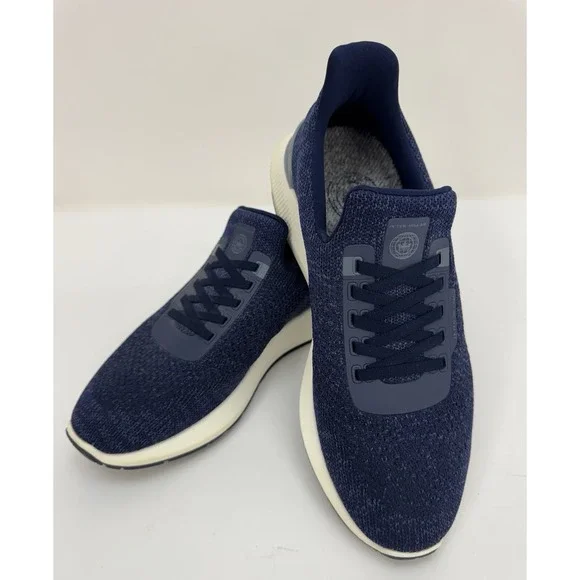 Peter Millar Men’s Crown Sport Blue Hyperlight Apollo Navy Sneakers Shoes 10 PETER MILLAR Hyperlight Apollo Crown Sport Navy Knit Slip On  main image 4